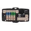 Car     Holder ANL Stereo   Holder 2 Inlet 4 Outlet with LED Display for Cars SUVs Buses RVs Yachts Boats