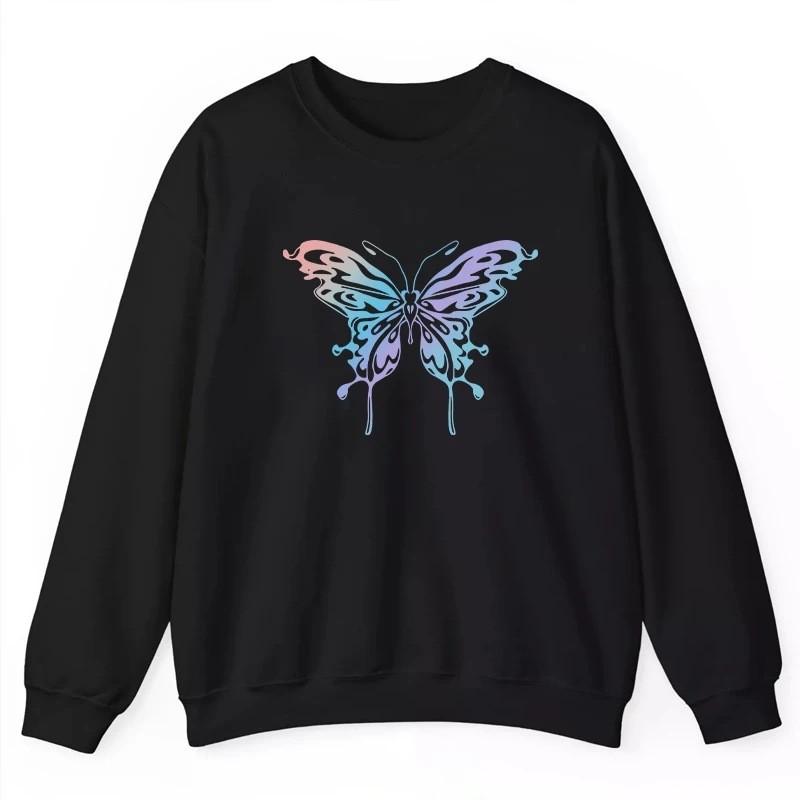 Casual Womens Sweatshirts Printing O Neck Tops Sports Joggin