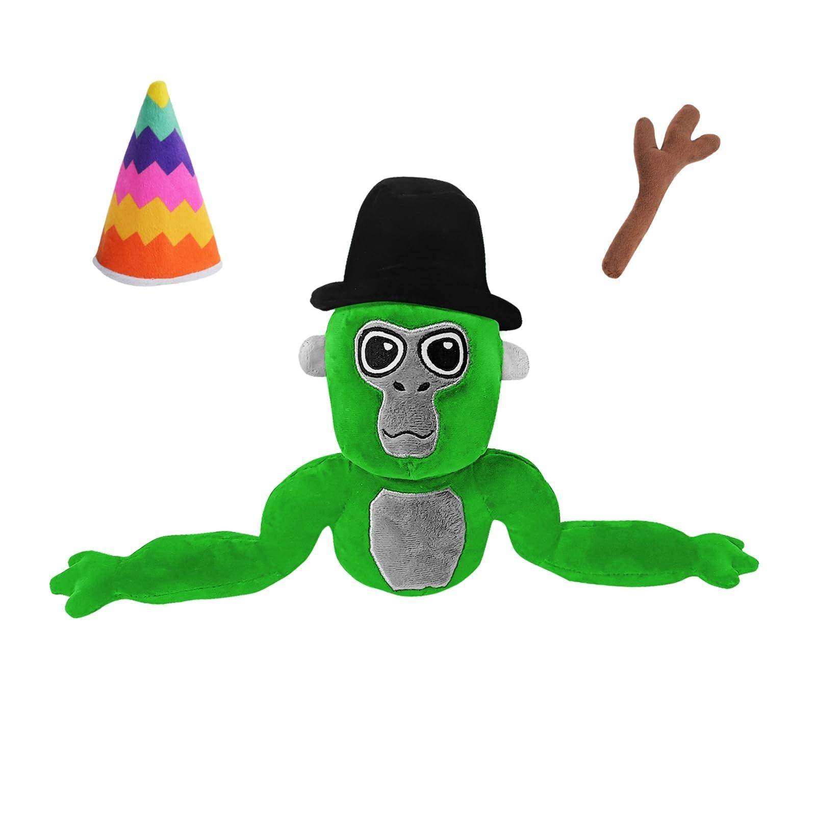 

Косплей Горилла Тег Обезьянка Плюшевые игрушки Аниме Фигурка Мягкая плюшевая игрушка Обезьяна Куклы Дети Мальчики Подарки на день рождения Фанаты игр Домашний декор зелёный