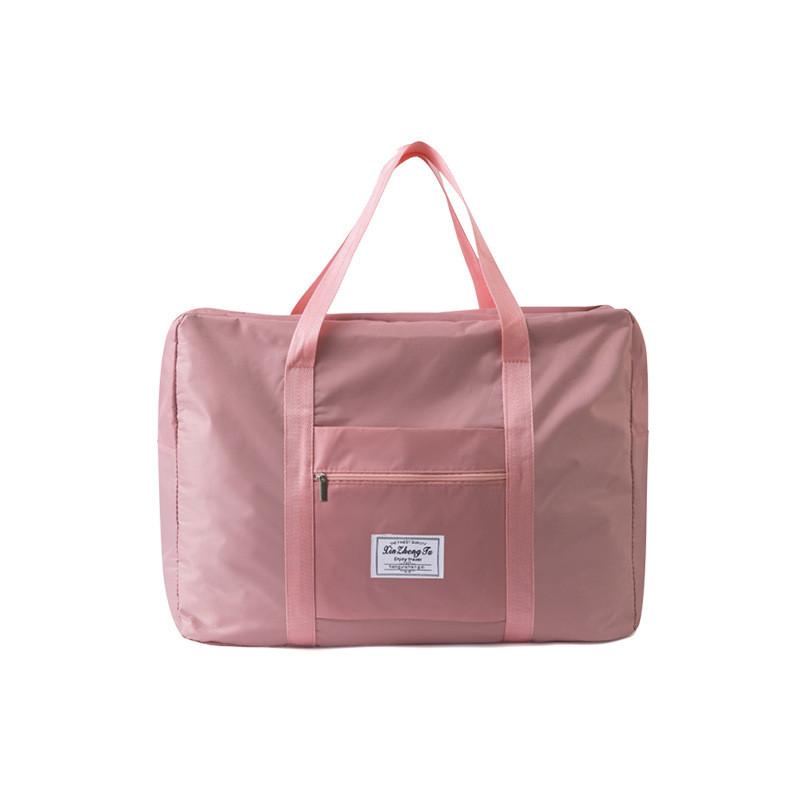 Folding Travel Bag Large Capacity With Telescopic Handle For Travel And Storage