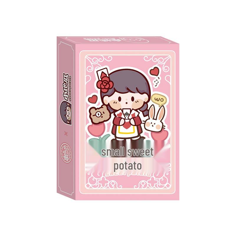 Mini Cute Duck Pocket Poker Cards for Kids - Werewolf Table Game