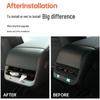Tesla Model 3/Y Rear Air Vent Protectors & Kick Pad Trim Accessories