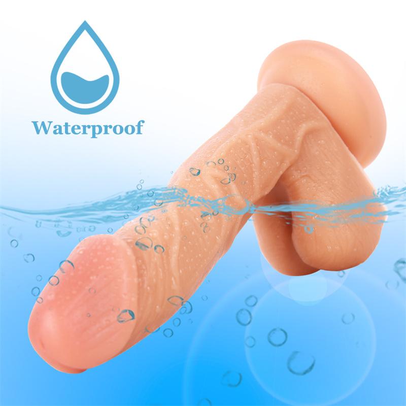 Woman Bedroom Masturbator Real Sensation Dildo Adult Products