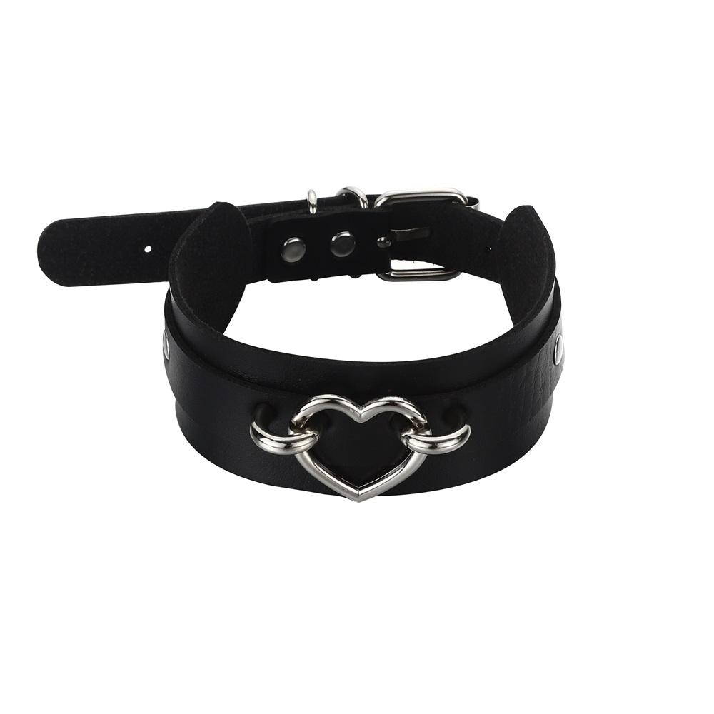 Goth Black Choker Collar for Women  Punk Gothic Chockers Halloween Cosplay Jewelry  Costume Accessory
