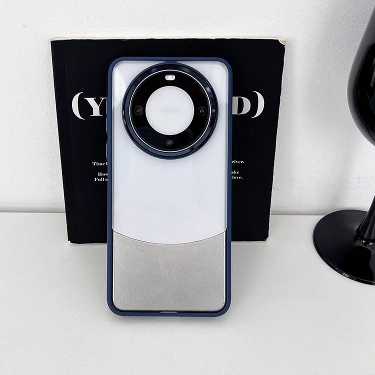 Golden Shield Eagle Eye Metal Camera Frame Clear Phone Case, Shockproof Cover for Huawei Mate80 Pro / Pura70 / Xiaomi 15 Pro