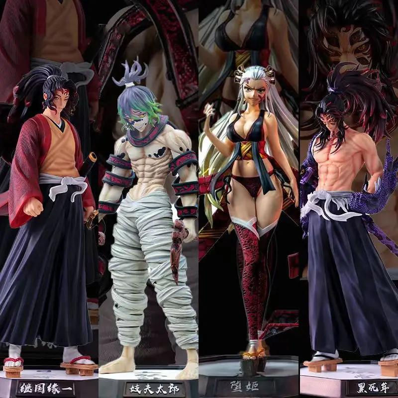 אנימה Demon Slayer Kimetsu No Yaiba דמות גיוטארו דאקי קוקושיבו צוגיקוני יוריאיצ'י דומה אינוסוקה דמויות אקשן מודל צעצועים