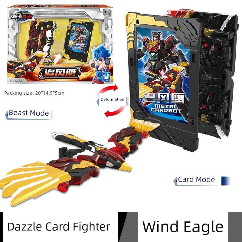 

Оригинальный Xuanka Fighter 2 Зверь Энергия Игрушка Деформация Карта Меха Машина Робот Дети Мальчик Кинг Конг [Wind Eagle] Deformation Card + Summoning Card