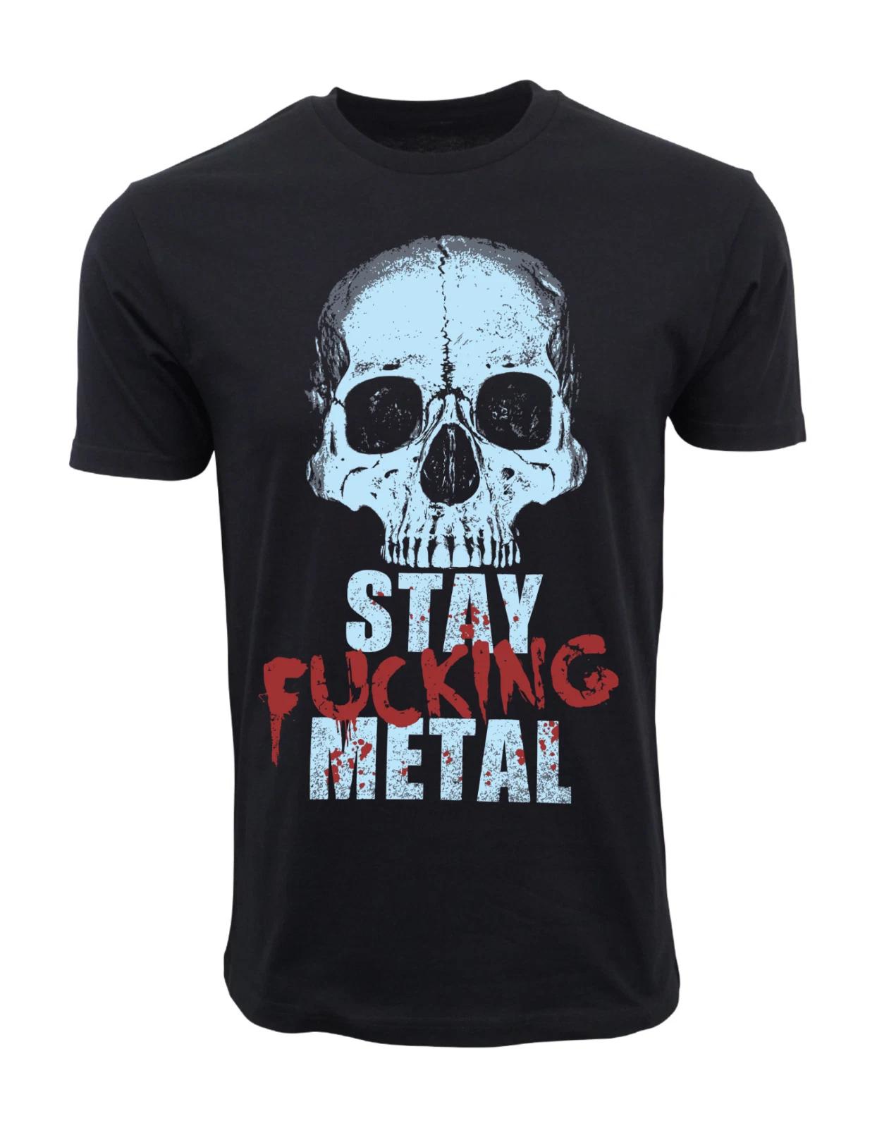 Men s and Women s T-shirts STAY METAL GRAPHIC XXXL