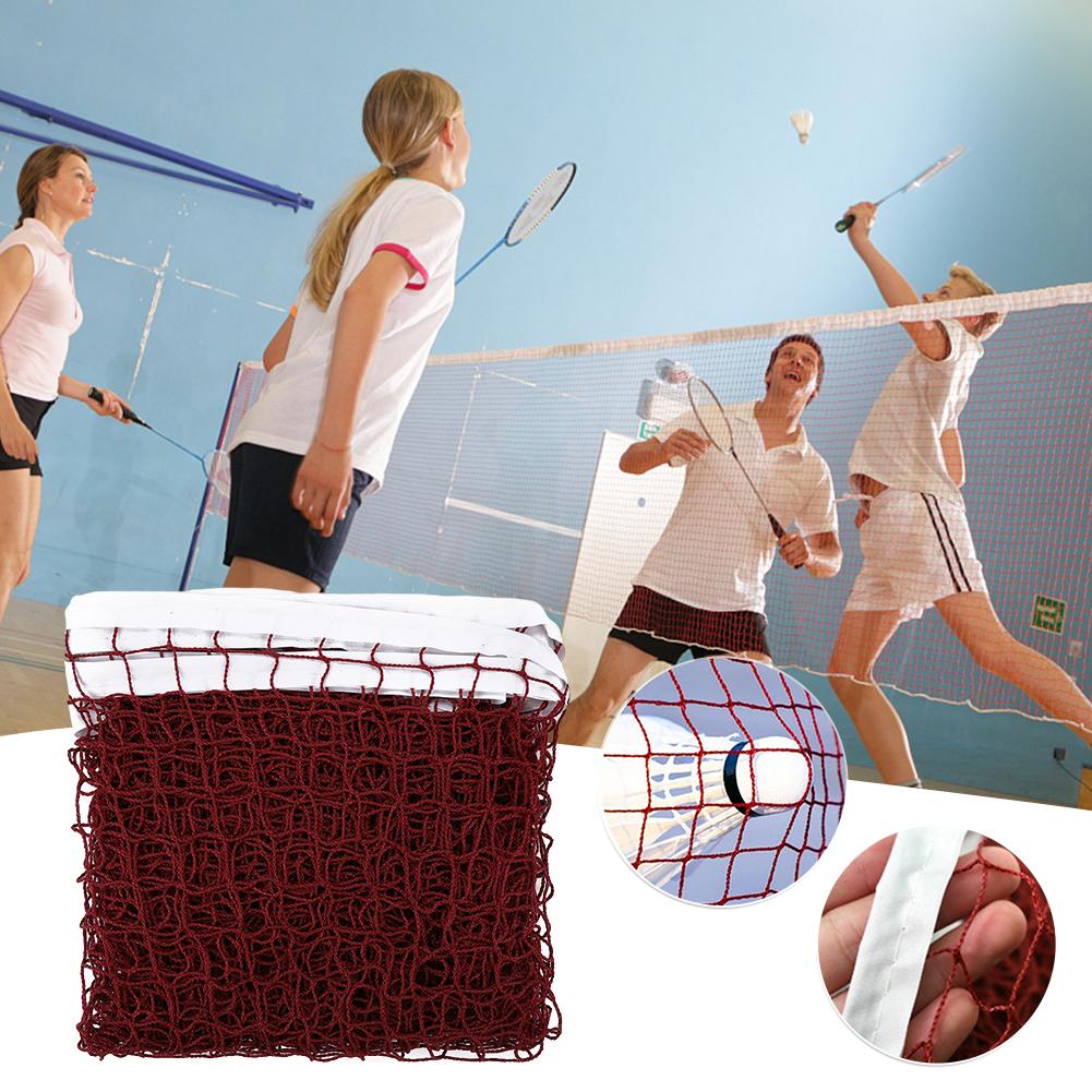 Portable Badminton Net Easy Setup Volleyball Net Tennis Net Professional Badminton Replacement Net for Indoor Outdoor