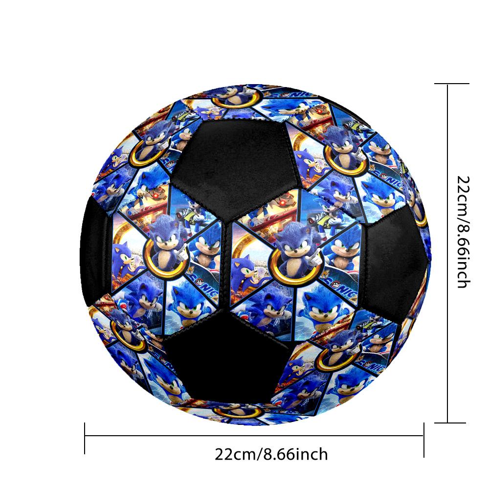 Flashy Hedgehog Indoor Soccer Ball Colorful All Ages Size 5 Machine Stitched PVC Competition Ready Durable High-Bounce