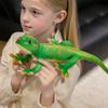 Simulation Chameleon Stuffed Toy Lifelike Soft Cuddly Lizard Plush Doll Perfect Gift for Kids Sleep Huggable Pillow Room Decor