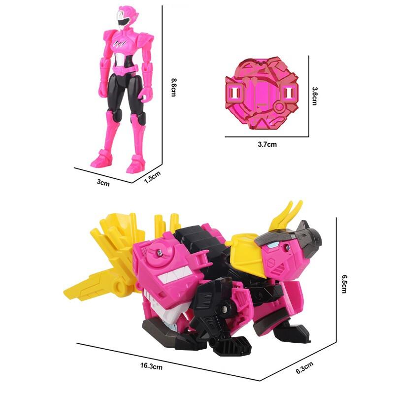 Mini Force Super Dinosaur Power Transformation Toys Action Figures MiniForce X Simulation Animal Deformation Mini Agent Toy