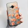 Phone Case For Oukitel C59 Pro Casing Luxury Fashion Butterfly Flower Cellphone Cases Black Jelly Soft Slim Silicone Back Cover