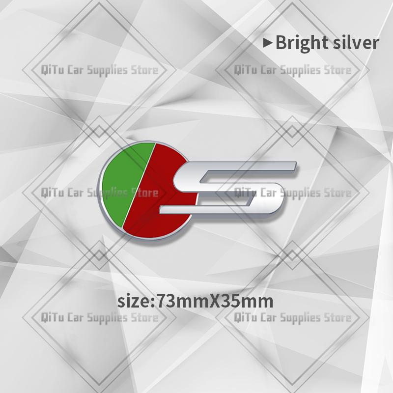 

Zinc Alloy S R Sport Badge Car Body Trunk Emblem 3D Grille Sticker For F-Type F-Pace S-Type XFR XE XF XJ XK XJR XFR XEL XJS XJ6 Grille