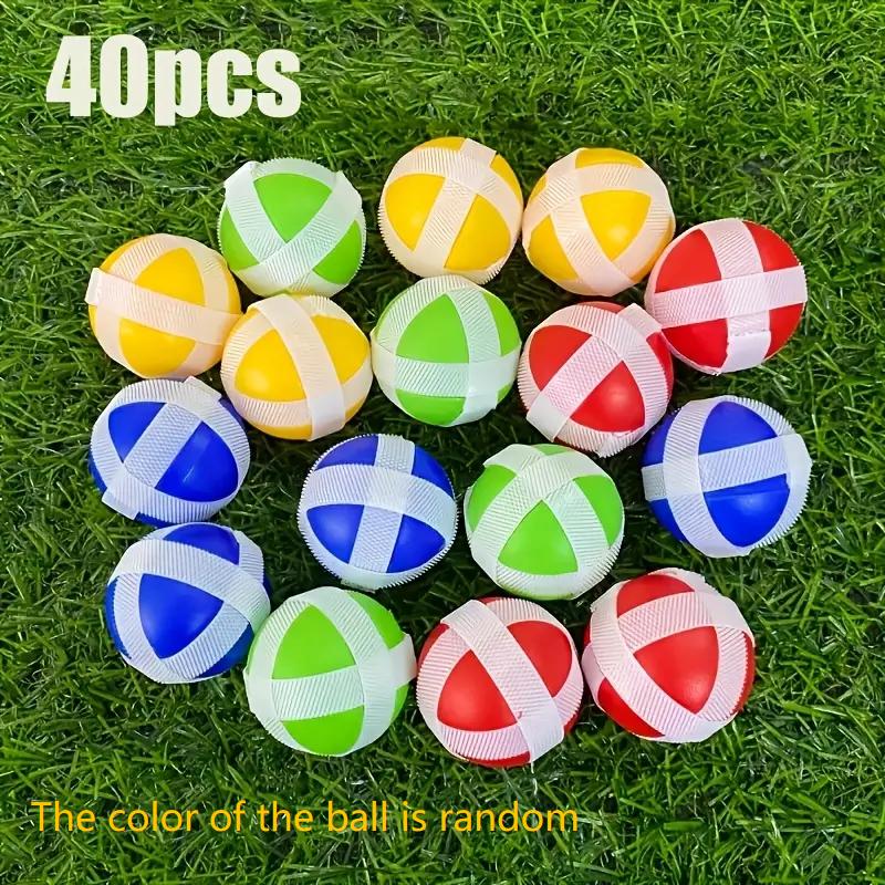 30/40 Sticky Object Balls: Indoor/Outdoor Sports Toys Baby Handheld Balls (Random Colors) - Perfect Christmas/Holiday Gift
