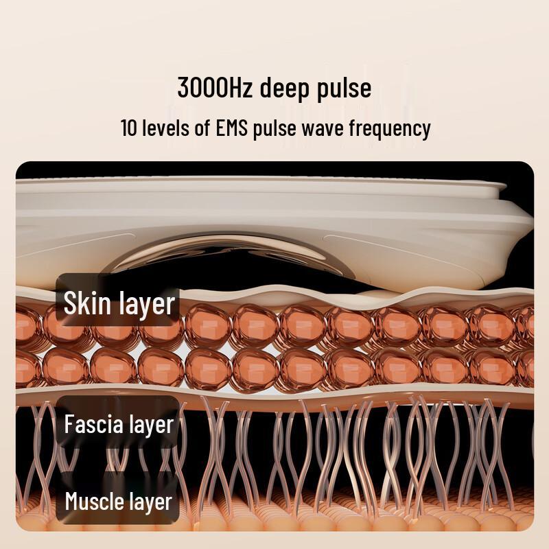 MIAOJIE ME05 Portable Traction Massager with EMS & Red Light Heat