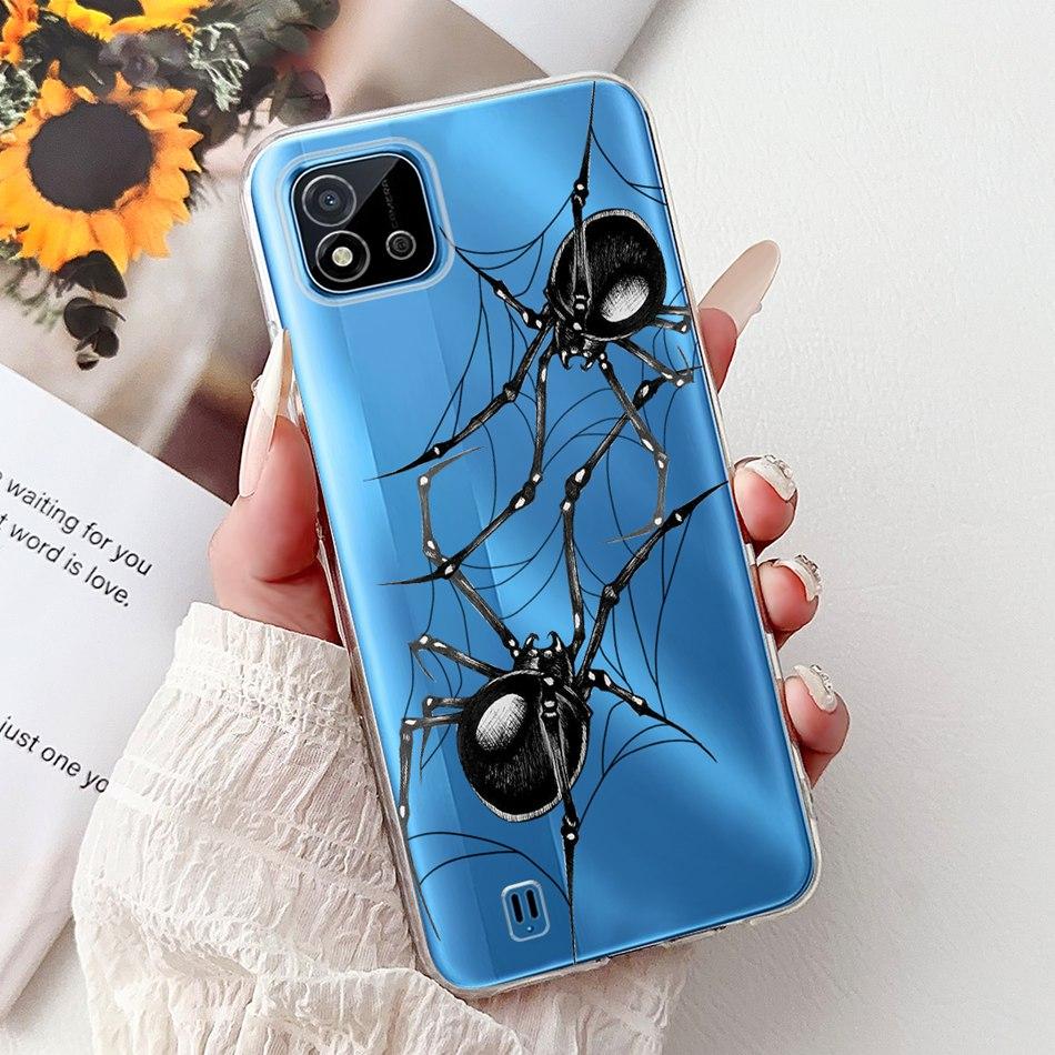 For Realme C11 (2021) RMX3231 Fashion Cool Pattern Phone Case For Realme C11 2021 Soft Silicone TPU Cases