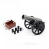MOC Military Building Blocks Figure Napoleon Wars Soldier Accessories Weapon Cannon Sandbag Army Pirate Mini Brick gift X003 DIY