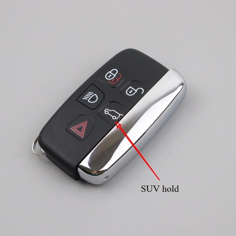 For Jaguar XE XJ XF Guitar for Land Rover Range Rover Sport Evoque Freelander Velar Discovery 4 Car Key Fob Shell Case Housing