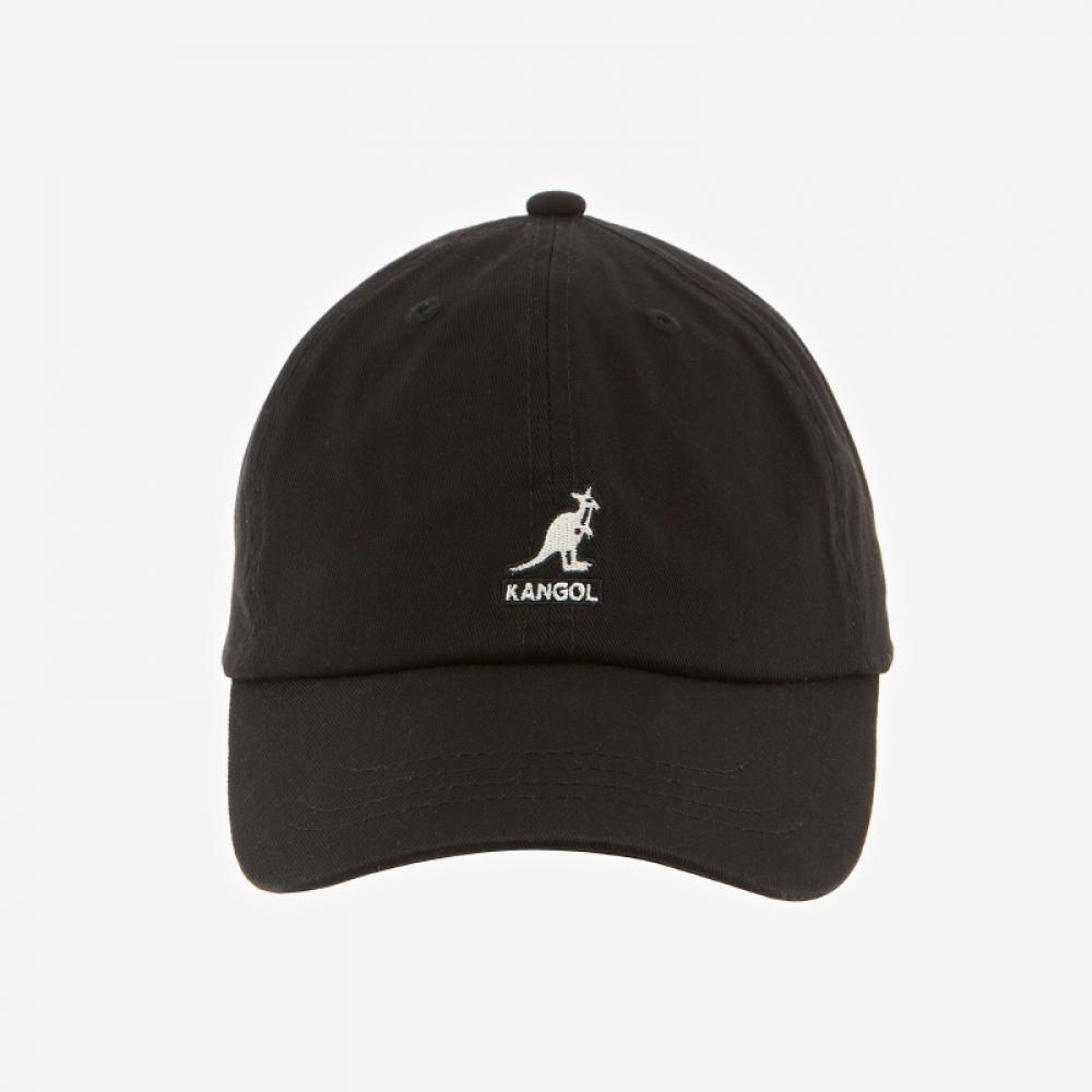 Kangol K5165ht Schwarze Gewaschene Baseballkappe