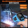 -40 To 2000 Degree Infrared Thermometer 2 Dual Laser Thermometer for Barbecue Kitchen Pizza Refrigerator Air Conditioning