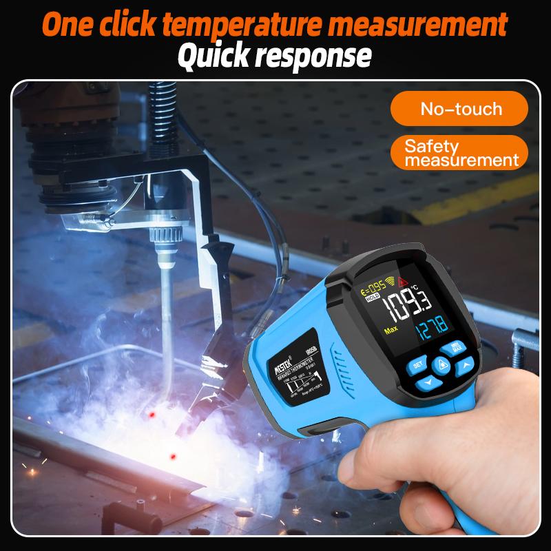 -40 To 2000 Degree Infrared Thermometer 2 Dual Laser Thermometer for Barbecue Kitchen Pizza Refrigerator Air Conditioning