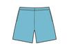 Supreme Small Box Sweatshort "Light Blue"