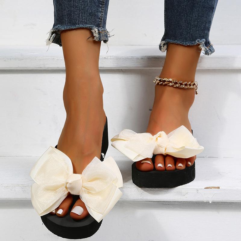 Fashion Women Slippers Summer Platform Wedges Sandals Slides Women Beach Home Shoes Fashion Memory Foam Slippers Zapatos De Mujer
