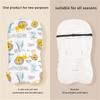 Strollers Seat Liner with Printed Pattern Pushchair Mattress Chair Pad Baby Carriers Cushion Seat Pad Infant Supply