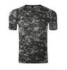 Men's Korean Style Camouflage Short Sleeve T-shirt, Special Forces Slim Fit Military Summer Tee, Trendy.