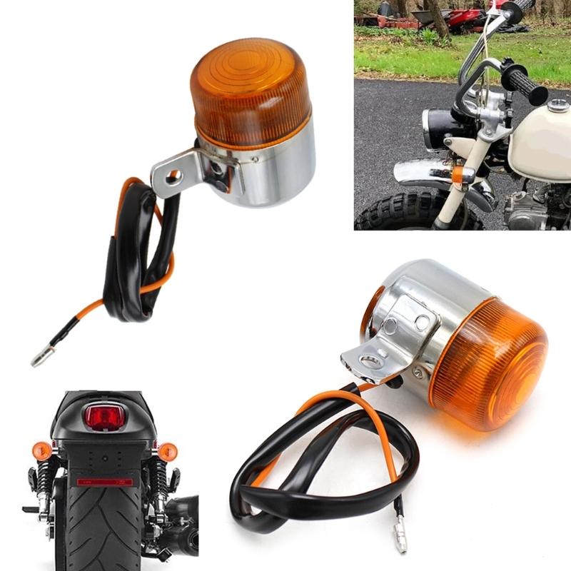 12V LED Turn Signal Kit Front Turn Signal Light Modified Amber Light  LED Motorcycle Turn Signal Light