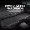 For Jeep Front Rear Car Seat Cushion Summer Ice Silk Mesh Cooling Seat Pad Cherokee Patriot Liberty Wrangler JK JL Commander