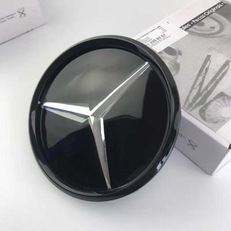 AAA 3D Front Grille Star Emblems Logo Mercedes Benz C W205 A W177 S W217 SL CLA CLS GLA GLB Car Accessories JO1