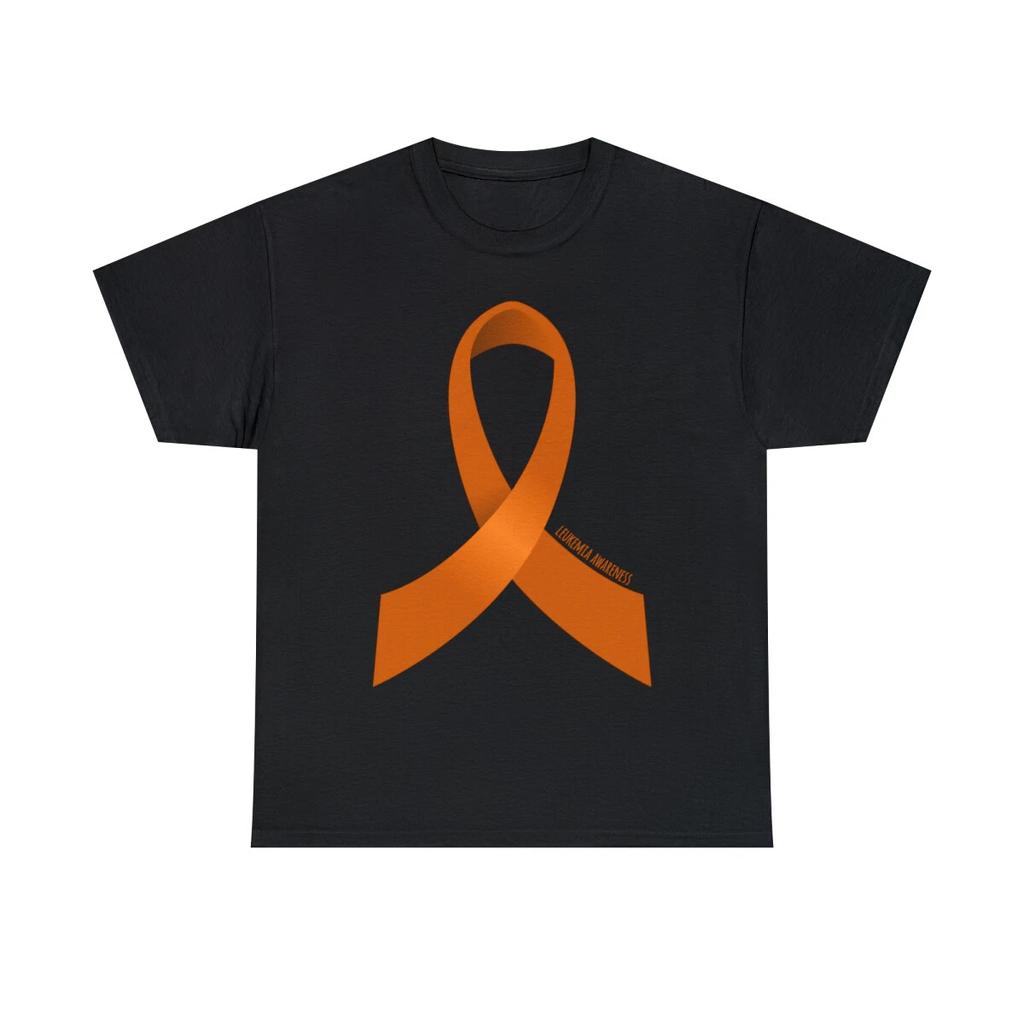 Leukemia Awareness Ribbon Graphic Tee Shirt, S-5XL