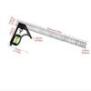 300mm Square Right Angle Ruler Protractor Adjustable Woodworking Tools Angle Ruler Measuring Tools Combination Spirit Level