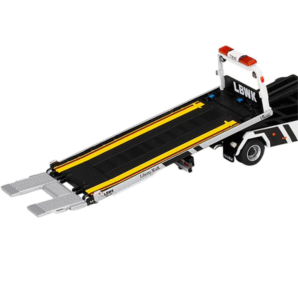 MINI GT Isuzu N Series Vehicle Loader LBWK White Finished Product 1/64 (ELF) (Right-Hand Drive) MGT00356-R
