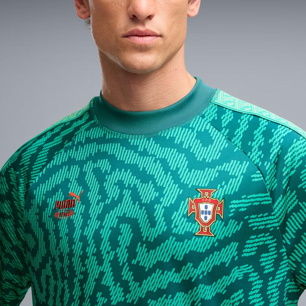 PUMA x PORTUGAL x SALEHE BEMBURY KING Jersey 'Vibrant Green' Men's 635101-40