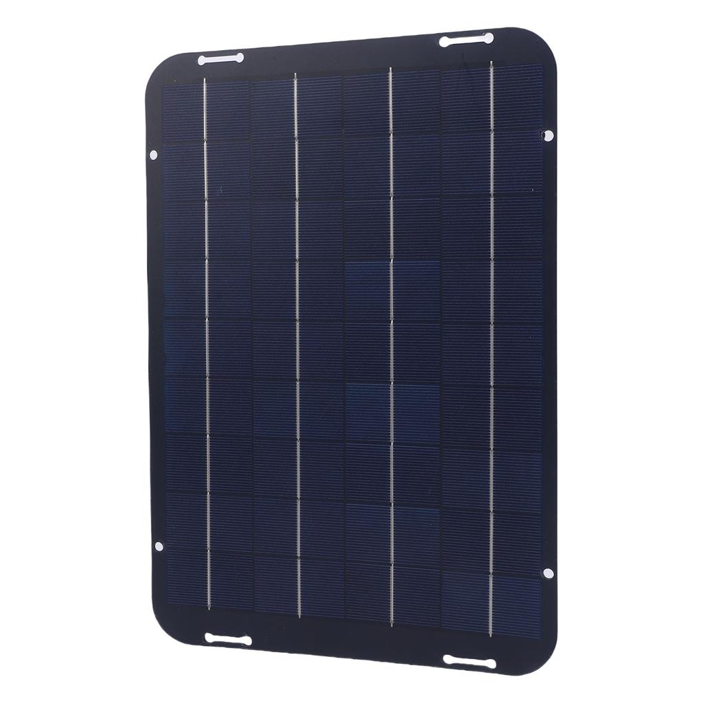 18V 12W Solar Panel Kit Polycrystalline Silicon Photovoltaic Panel Battery Charger for Car