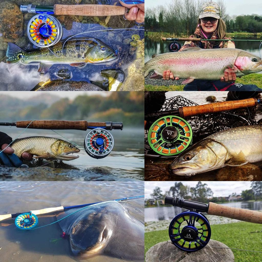 Maxcatch Special Design Fly Fishing Line, Floating Series Fly Line (WF10F/F, General Purpose (Sand & Aqua))