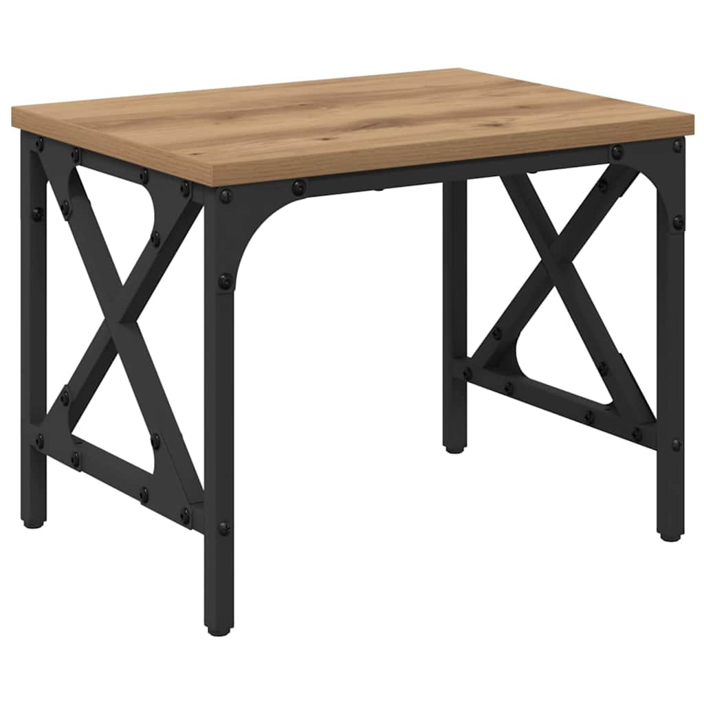 Artisan Oak Printer Stand 40 x 30 x 31 cm Wood Based Material