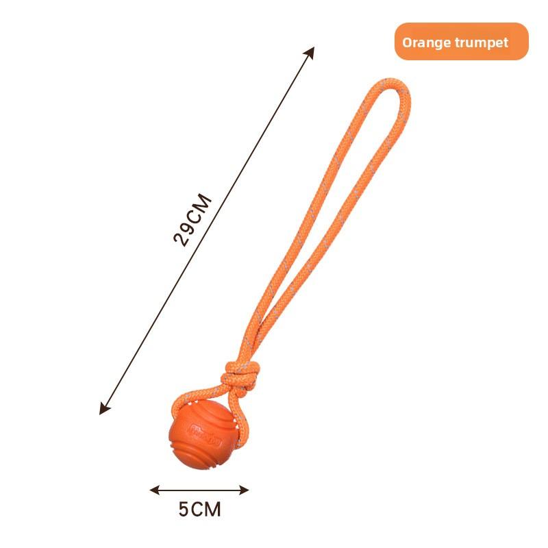 Pet Toy Balls, Rope Balls, Dog Interactive Toys, Reflective Rope Training, Dog Bite Force, Teeth Grinding, and Bite Resistance
