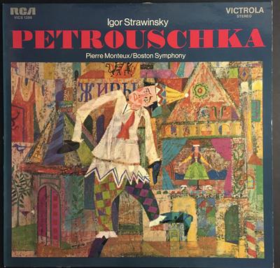LP plat Igor Stravinskij, Pierre Monteux, BO - Petruška VICS1296 RCA Victrola Nemecko Klasická Použitá