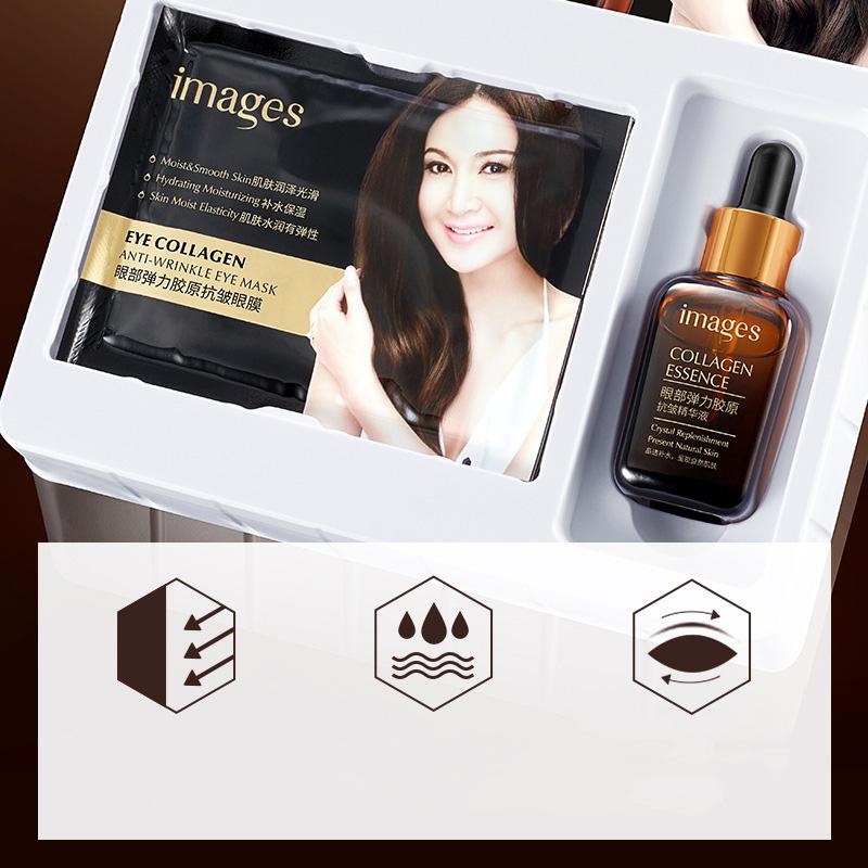 Elastic Collagen Eye Youth Feuchtigkeitsset Augenmaske Essenz Augenpflegeset