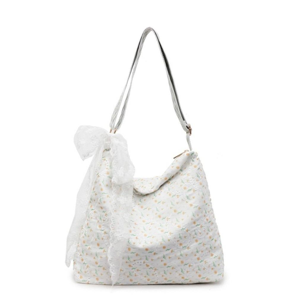 Stylish Floral Messenger Bag Sweet Women s Handbag Casual Poka Dots Bag  Ladies Style 3