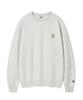 WACKY WILLY Signature Kiki Wappen Sweatshirt Light Gray