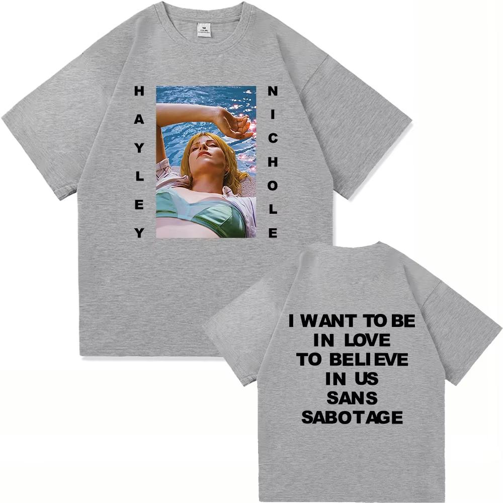 Hayley Williams Ego Death At A Bachelorette Party Tshirt 2025 New UnisexUnisex Clothing Harajuku High Quality Tops Cotton Tshirts