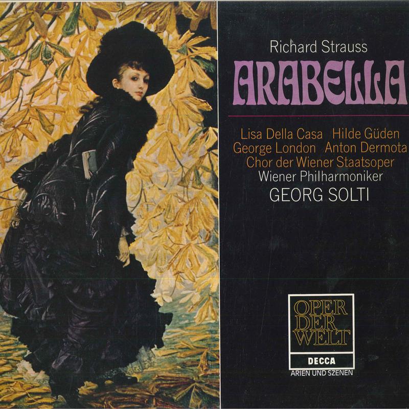 LP Record RICHARD STRAUSS LISA DELLA CASA H  Arabella  Arien Und Szenen 641645 DECCA Germany Classical Used