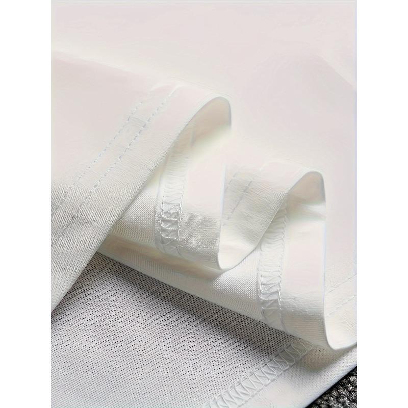 European Sizes Slight Stretch Men's Casual T-Shirt Crew Neck Loose Casual Fit For Men Comfortable Men's Tops