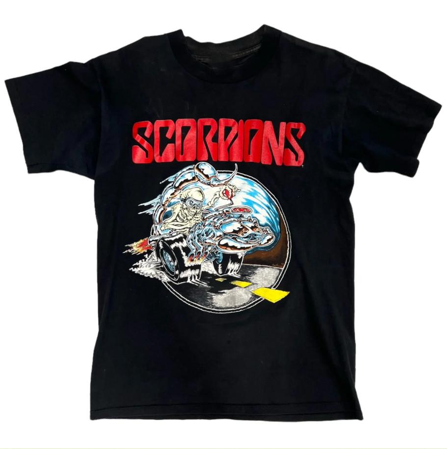 Scorpions band World Concert Unisex T-Shirt All Size SU072 Unisex T-Shirt M