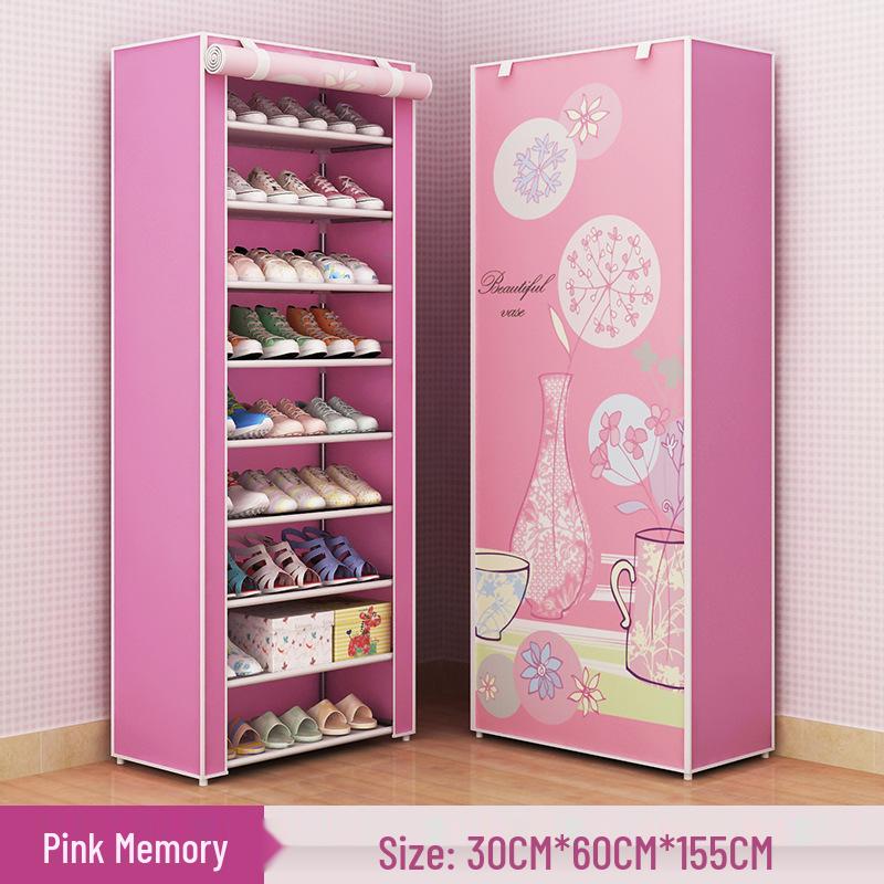Ya Ruifan F Multi-layer Dustproof Shoe Rack for Dormitory & Foyer